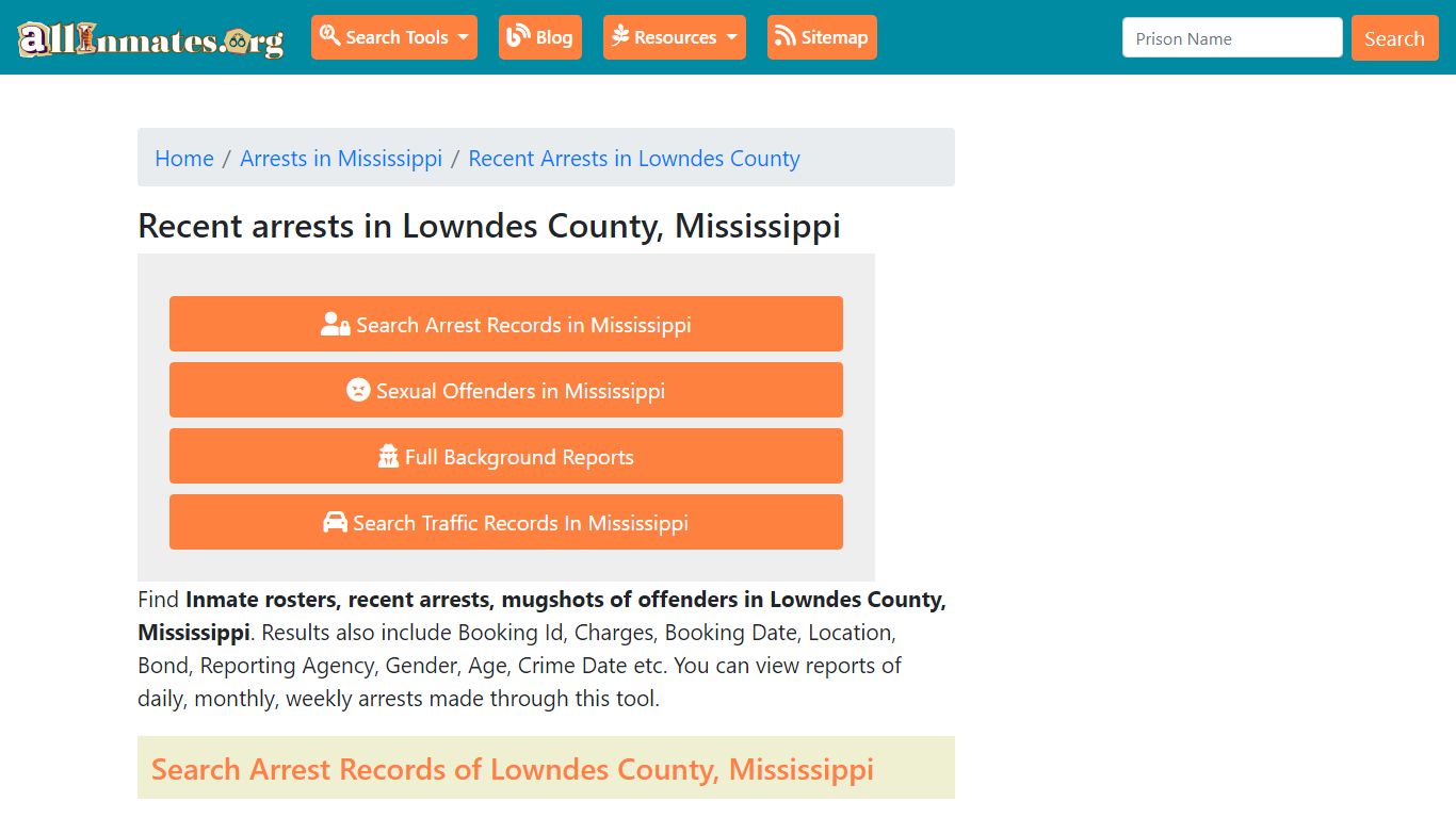 Recent arrests in Lowndes County, Mississippi | Mugshots, Rosters ...